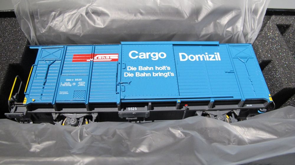 Bemo Rhb Gbk V Gedeckter G Terwagen Cargo Domizil Kaufen Auf Ricardo