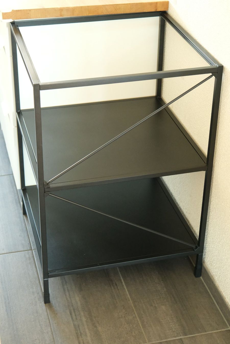 Ikea Étagères: Structure basse avec étagères 60x60x75 cm noir – D'occasion à Nyon par JJZA 6