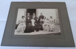 Neuchâtel : Rare Photo Famille v. 1905 - Édouard Jungmann