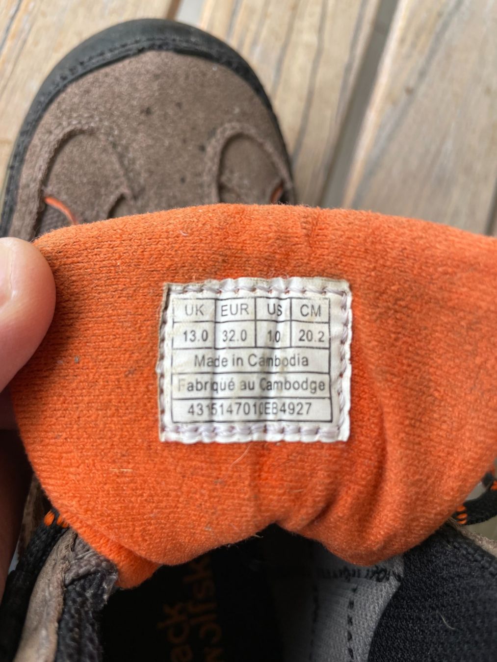 Jack Wolfskin Herrenschuhe: Jack Wolfsfkin Wanderschuhe Kids braun Grösse 32 – Gebraucht aus Zürich von ONA-Online 3