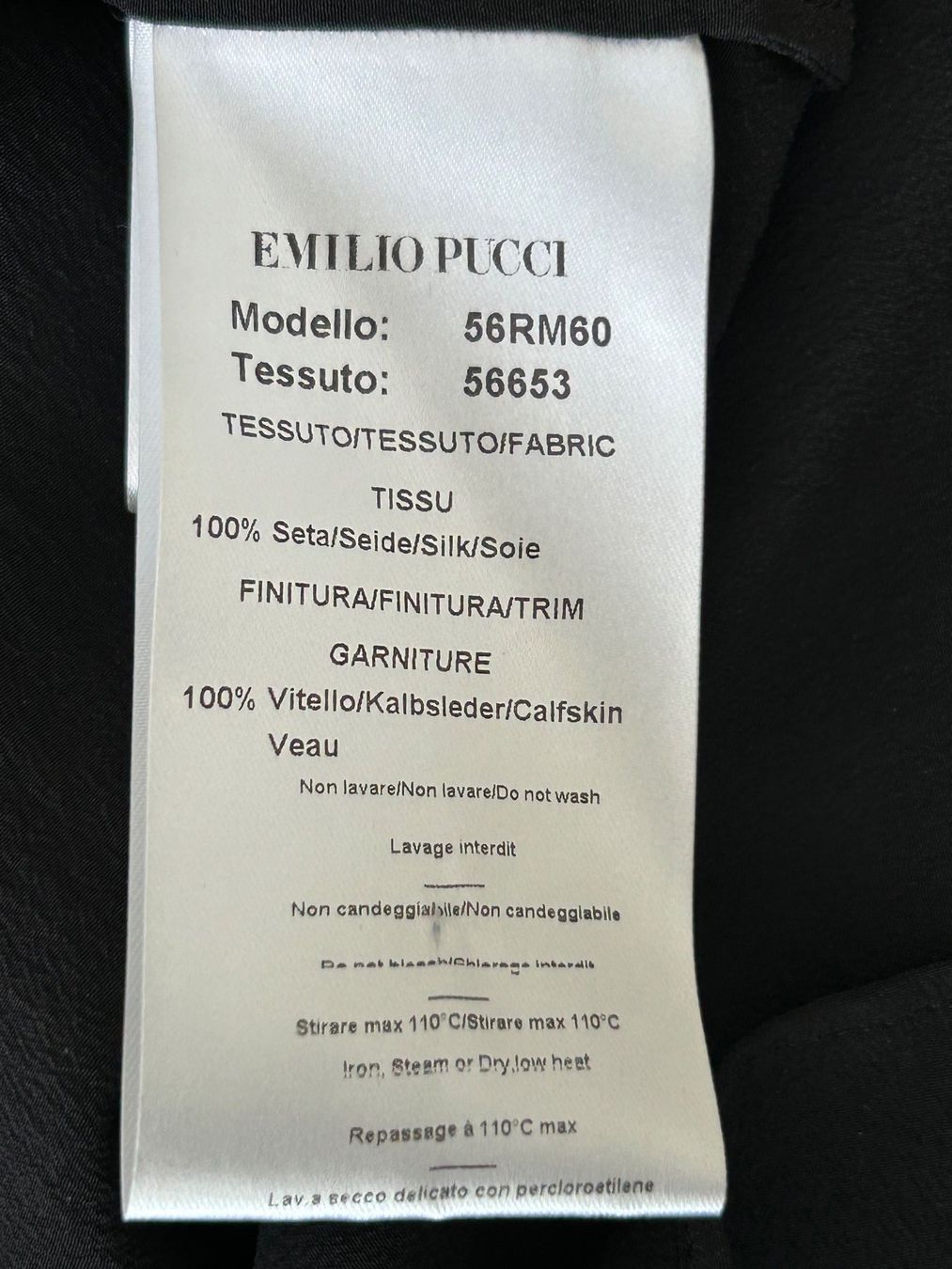 Emilio Pucci Blusen: Emilio Pucci Seidenbluse  Gr.40 – Gebraucht aus Horn von Resvi 3