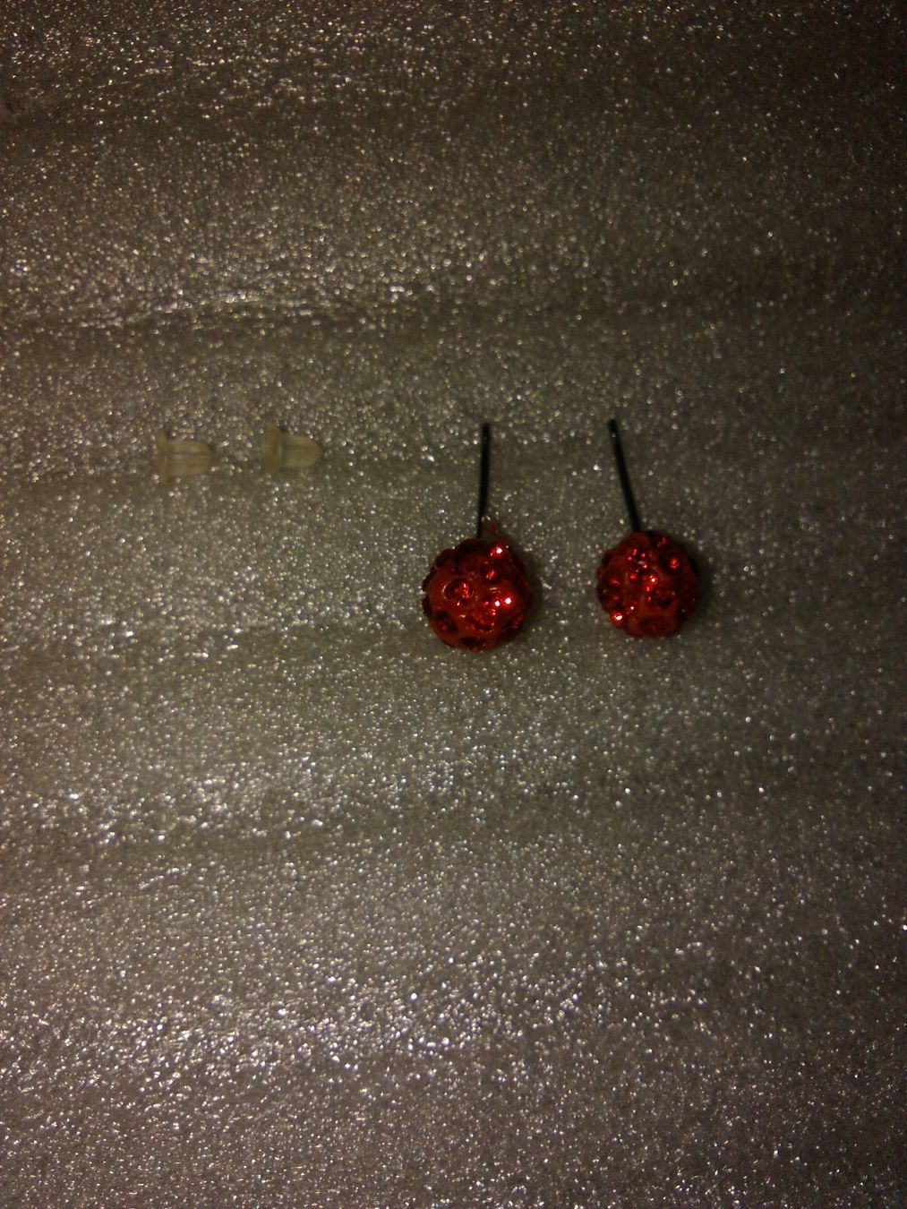 Orecchini pendenti & Orecchini a lobo: ohrringe modeschmuck,,,mit rot kristall,,,glanzig – Nuovo (secondo la descrizione) da Basel venduto da bijoutrie_4 2