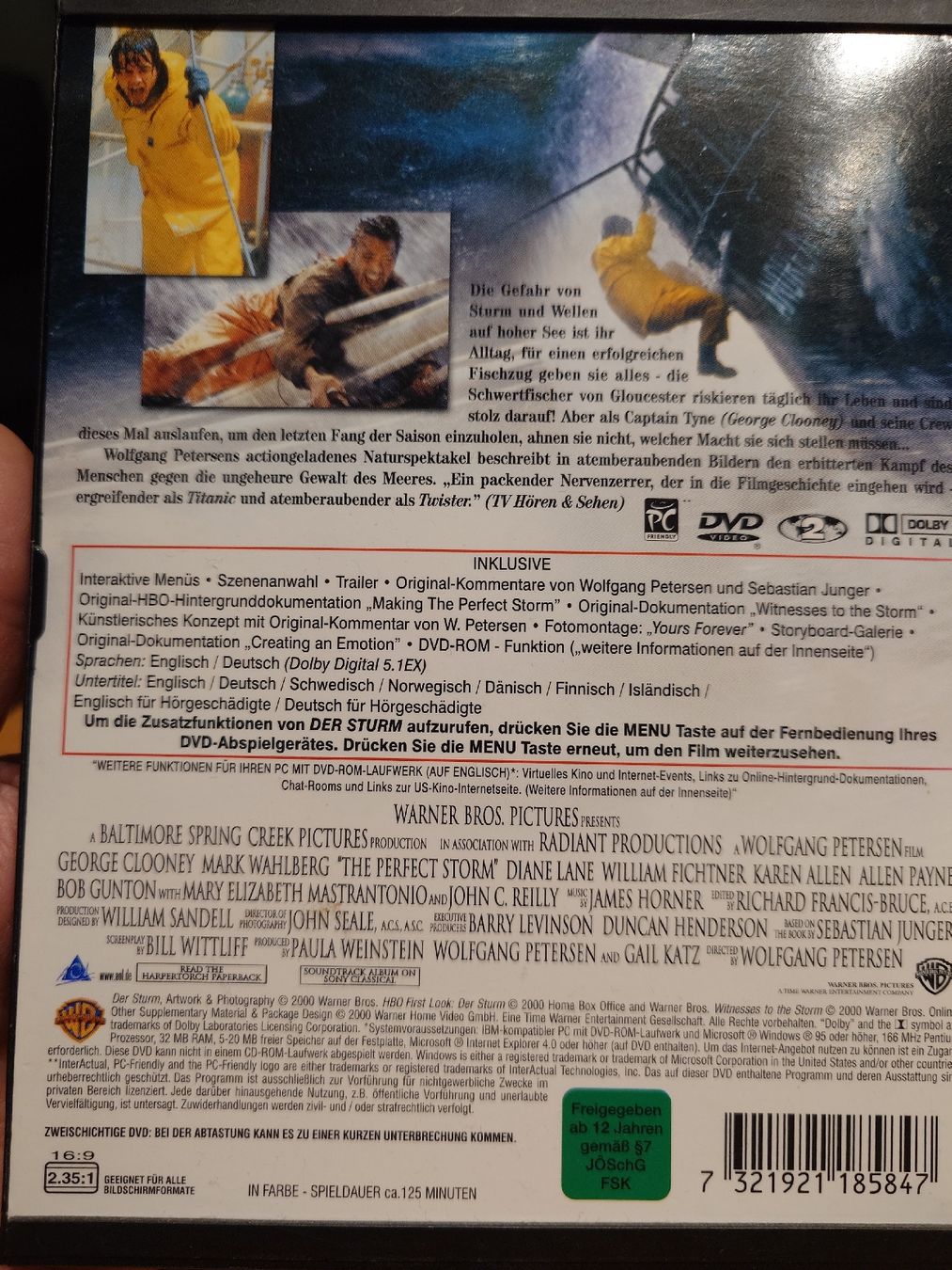 Tutti i DVDs: Der Sturm - DVD – Usato da Kirchberg BE venduto da Myford 1
