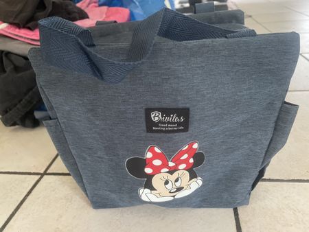 Brivilas Isolierte Kühltasche mit Minnie Mouse Motiv, neu!