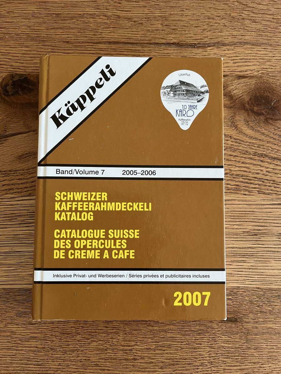 Opercules: Kaffeerahmdeckeli Kataloge – D'occasion à Schliern b. Köniz par medion3098 4