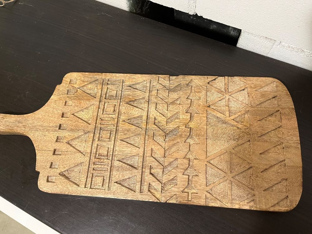 Articoli in legno: Schneidbrett aus Mangoholz – Nuovo (secondo la descrizione) da St. Peterzell venduto da andrea2012
