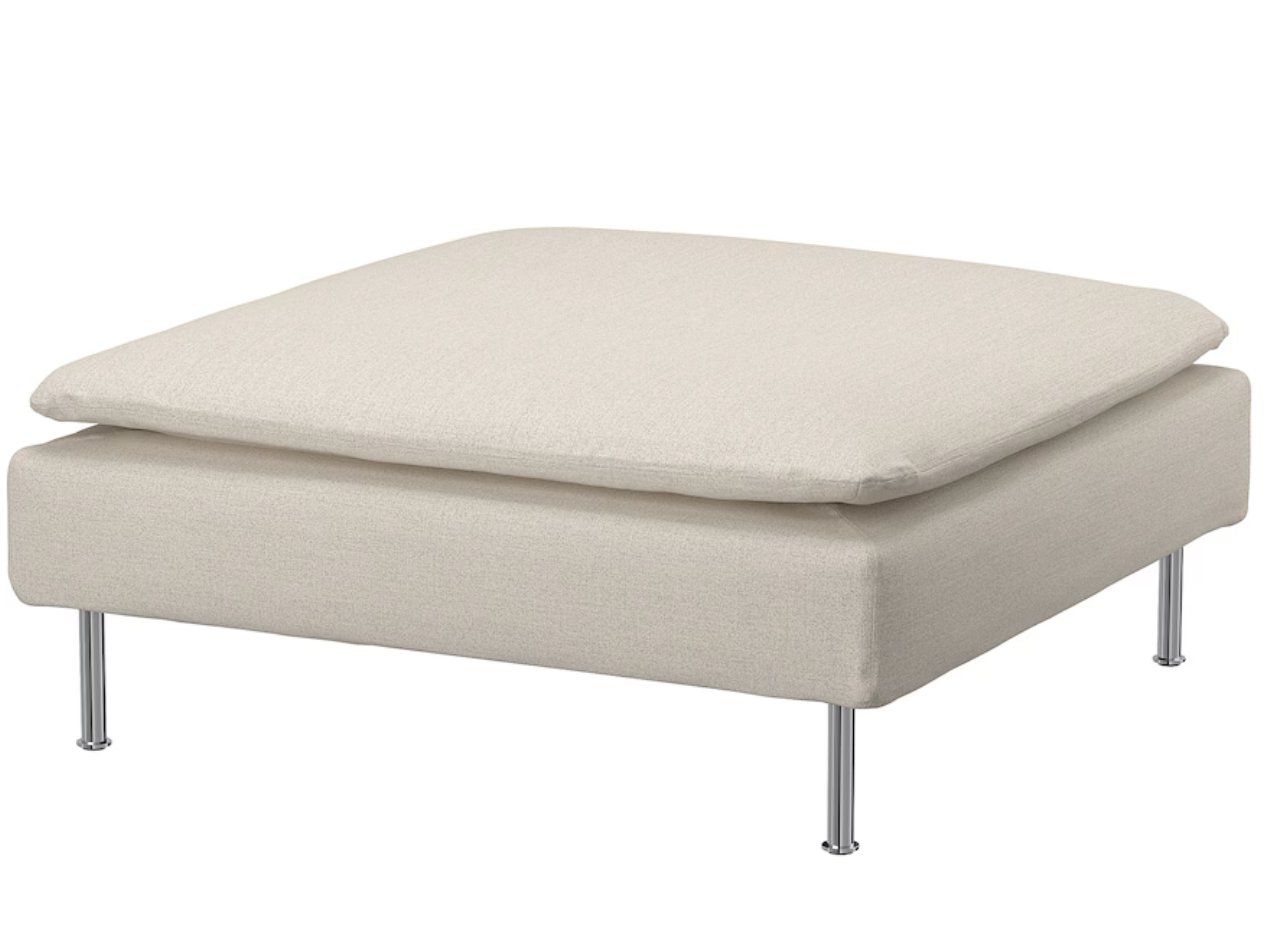 Ikea Divani: SÖDERHAMN 3er-Sofa & Hocker, Gunnared beige - Bezug waschbar – Usato da Aarburg venduto da ste_clp7 7