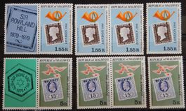 Malediven Kat. 875c-876c ** 1980
