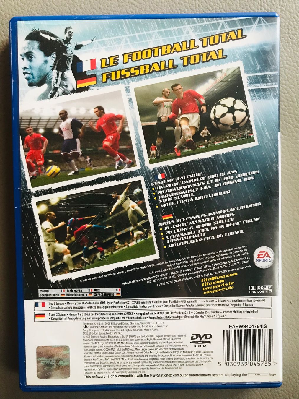 Sony Jeux: FIFA06 - PLAYSTATION ZWEI - PS2 – D'occasion à Buchs AG par fischli610 1