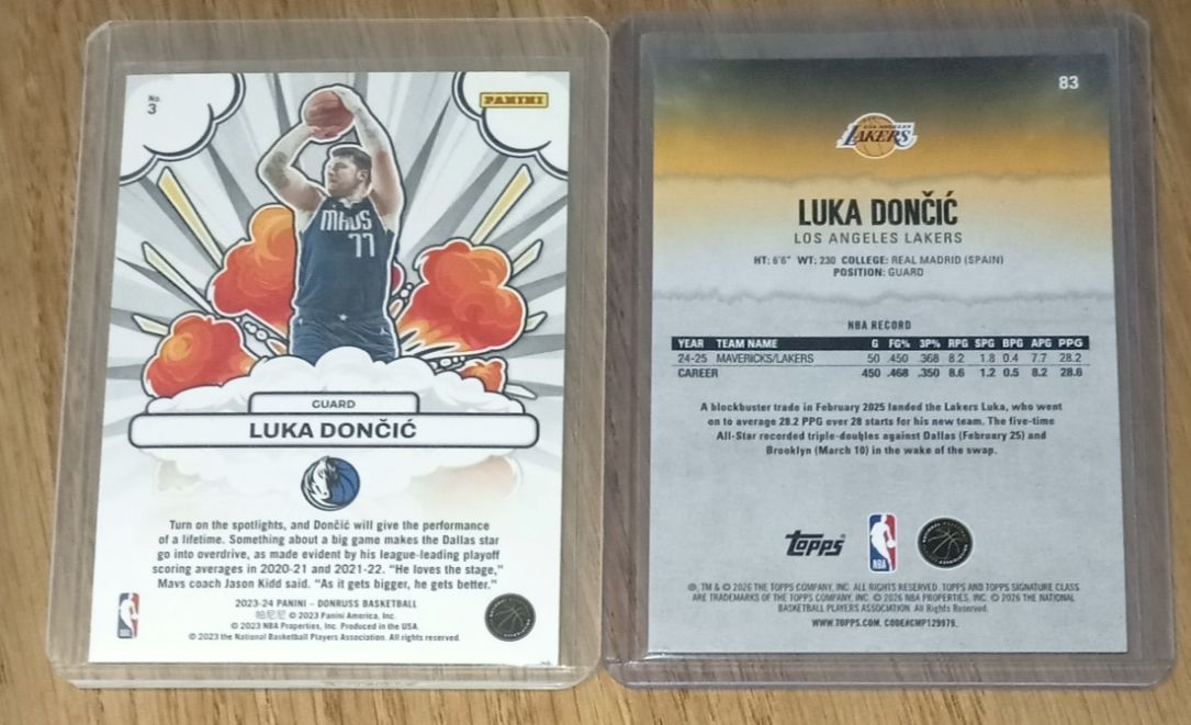 Cartoline: Luka Doncic NBA cards lot  – Nuovo (secondo la descrizione) da Vallorbe venduto da ant_75wx 1