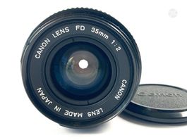 Canon FD 35mm 1:2 f2 Objektiv Lens Vintage DEFEKT
