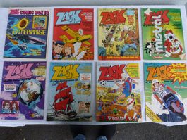 Comics Heftli ZACK Jg. 1979/80