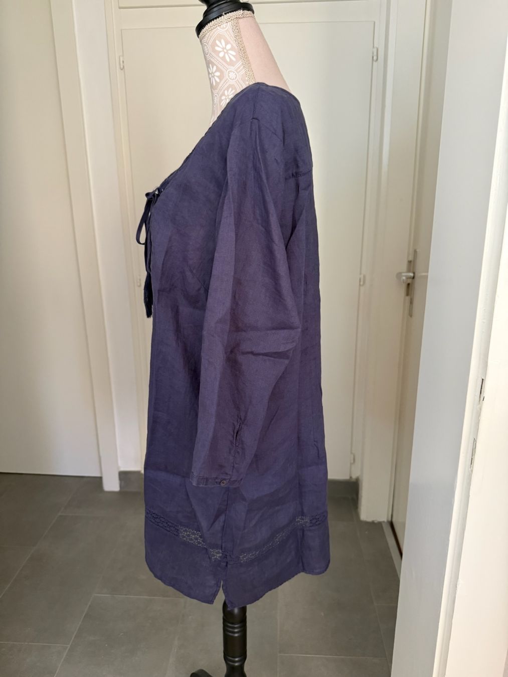 Maddison Tuniche: Maddison - Blouse - Tunique - 44 - Lin – Usato da Sion venduto da accroshoes 1
