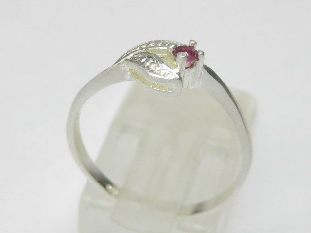 Anelli: feiner Ring Silber 925 + MP Spinell rot Gr. 54 – Usato da Ermatingen venduto da Decovin 3