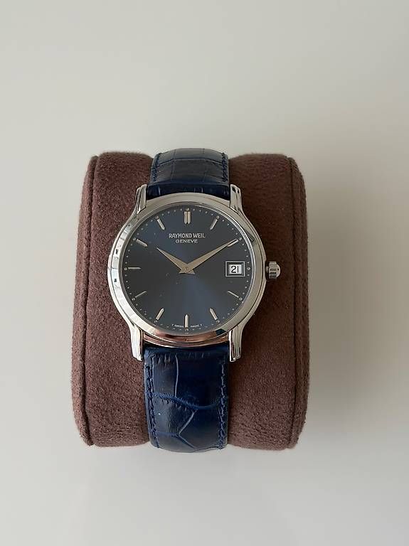 Raymond Weil Orologi: Raymond Weil - Quadrante Blu Rarissimo – Usato da Lugano venduto da mil_f69v