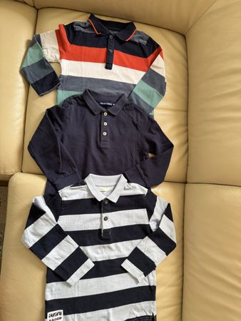 3er Pack Langarm Poloshirts Grösse 116guter Zustand