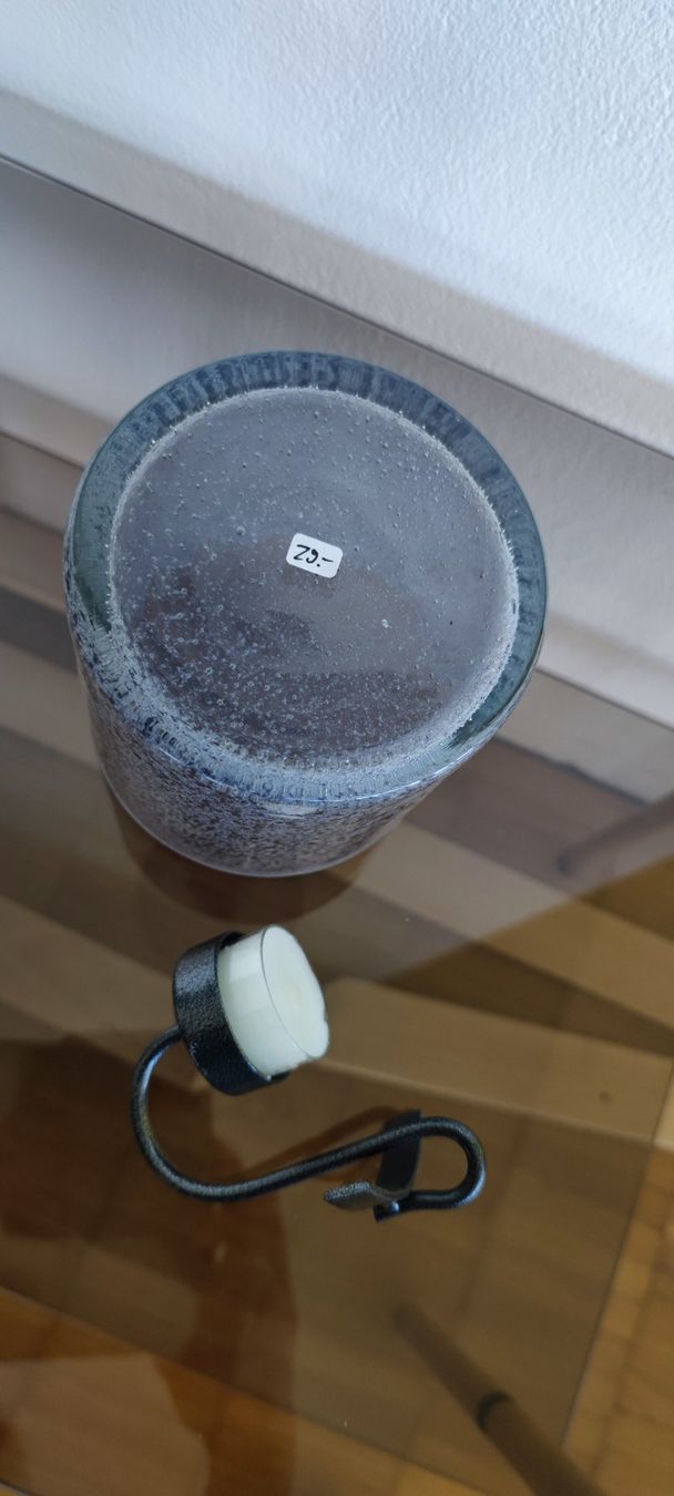 Tutte le decorazioni: Windlicht Craclet-Glas mit Kerzenhalter – Usato da Stäfa venduto da Rampensau 3