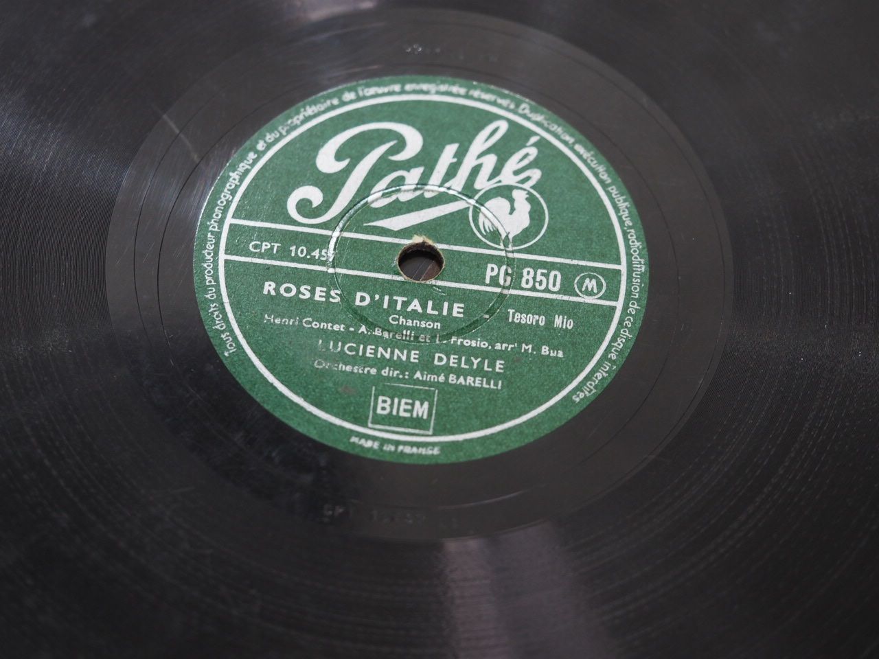 Dischi in vinile: DISQUES 78 TOURS – Usato da Lausanne venduto da Leag 1