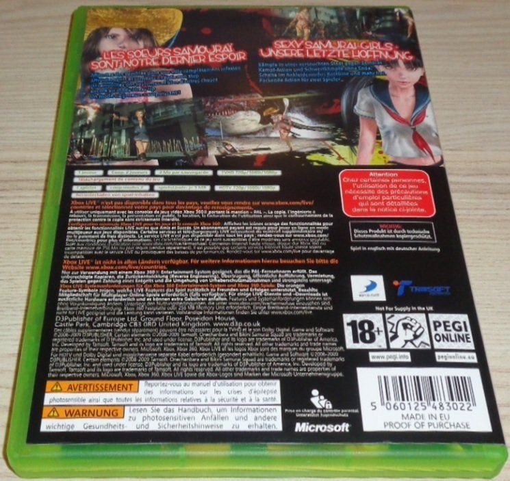 Spiele: Onechanbara Bikini Samurai Squad (XBOX 360) – Gebraucht aus Thun von Gameparadise 1