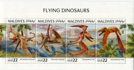 Block "Dinosaurier". Malediven.
