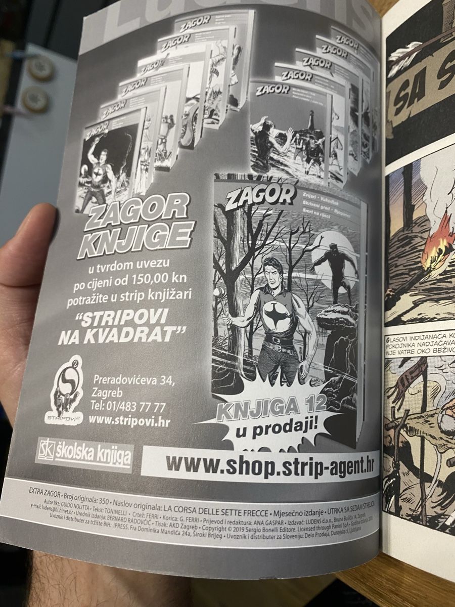 Comics: Zagor, Comic, Kroatisch, Nr. 307, U boji! – Gebraucht aus Jona von Mister_N0 2