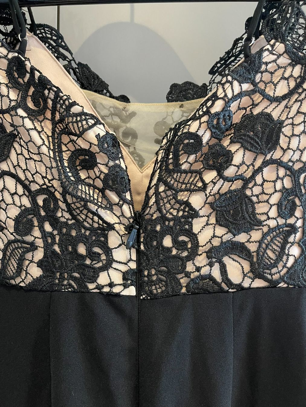 Vestiti: Elegantes Abendkleid Schwarz S mit Spitze & Schlitz – Usato da Rheineck venduto da FGeissler 6