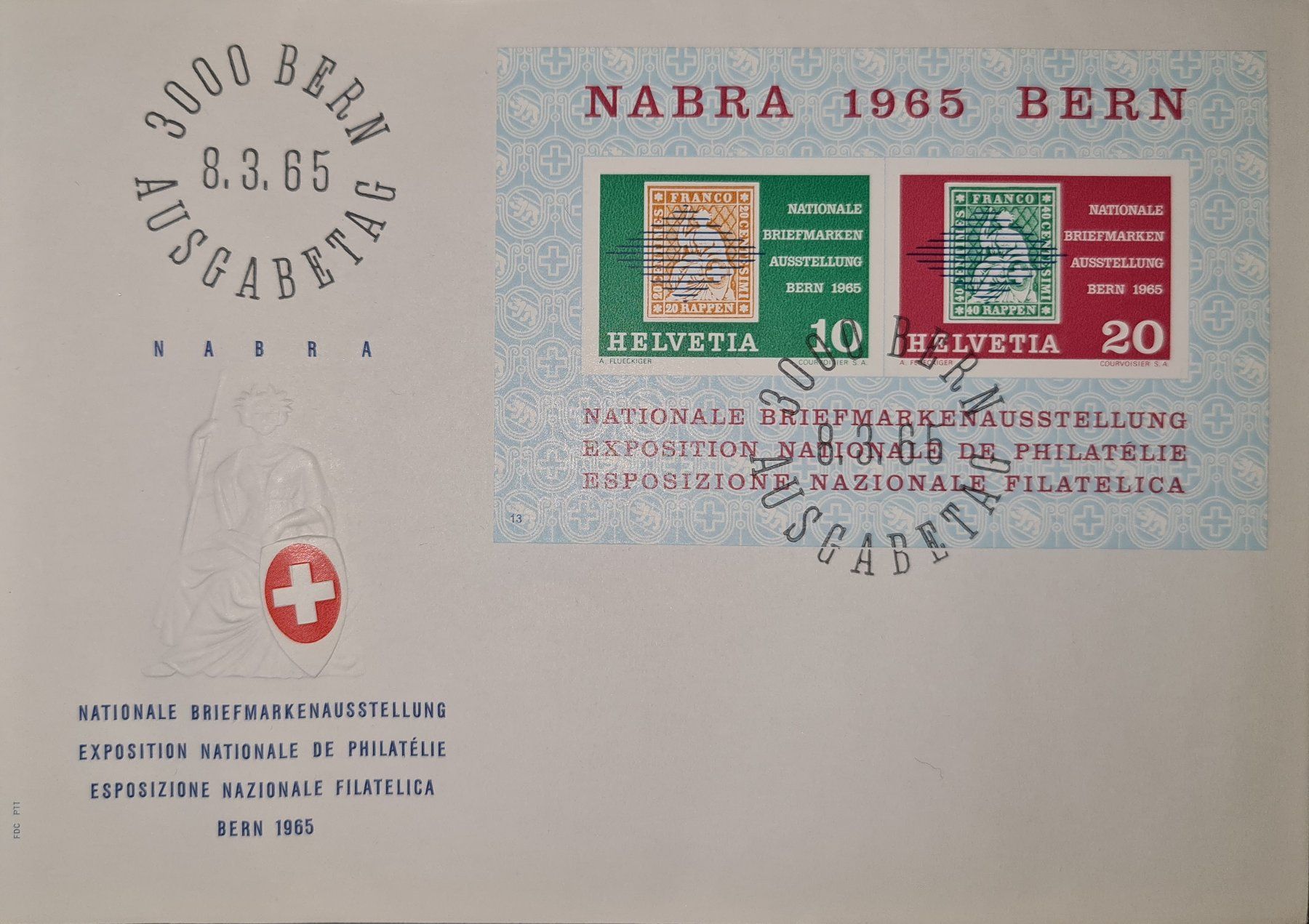 Tutti i francobolli: NABRA 1965 – Nuovo e nell'imballaggio originale da Lyss venduto da rochen54