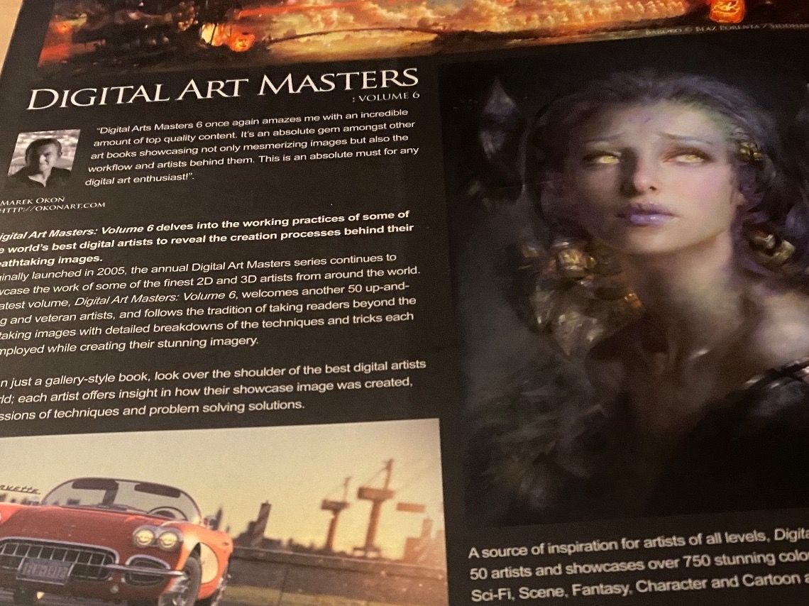 Libri: DIGITAL ART MASTERS Vol 6 3dtotal Publishing 2011 – Usato da Pfäffikon ZH venduto da Emporos_42 6