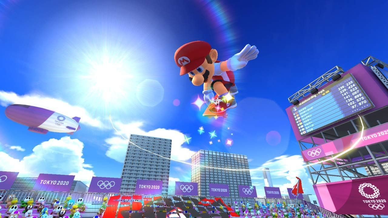 Nintendo Giochi: Mario & Sonic bei den Olympischen Spielen - Nintendo Switch – Usato da Volketswil venduto da cinephilia 4