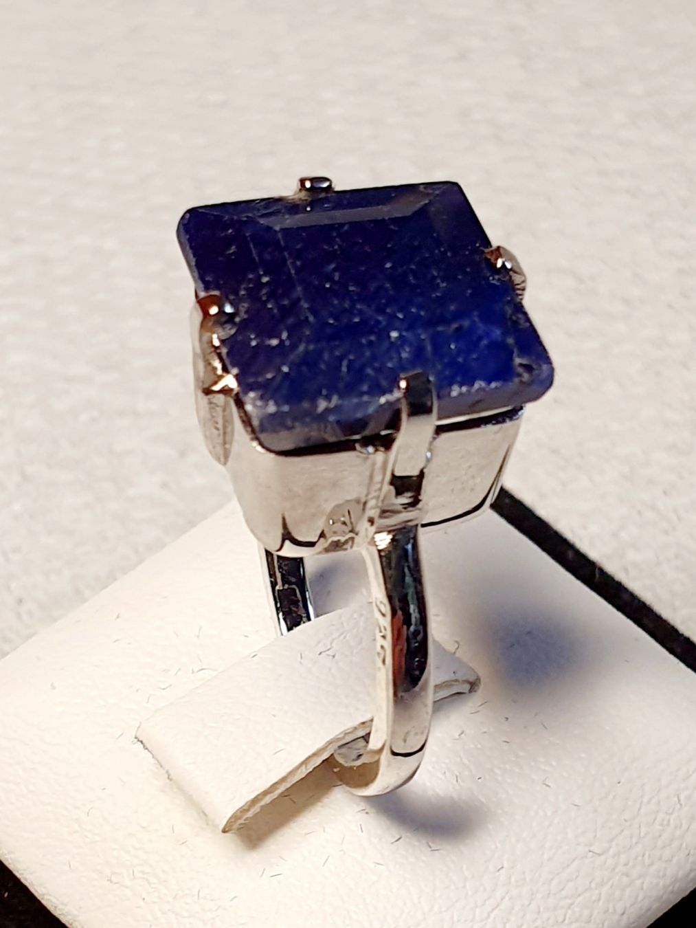 Anelli: Ring Silber Lapis Lazuli Stein Grösse 53 Neu – Nuovo (secondo la descrizione) da Zürich venduto da benedikt12 4
