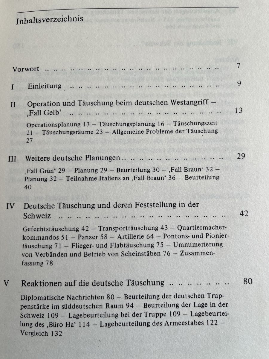 Libri: Irreführung der Schweizer Armee 1939/40 – Usato da Romanshorn venduto da Apfelschuss 1