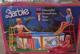 POOL-PARTY VINTAGE 1974 Mattel La piscine de Barbie Piscina Barbie #90