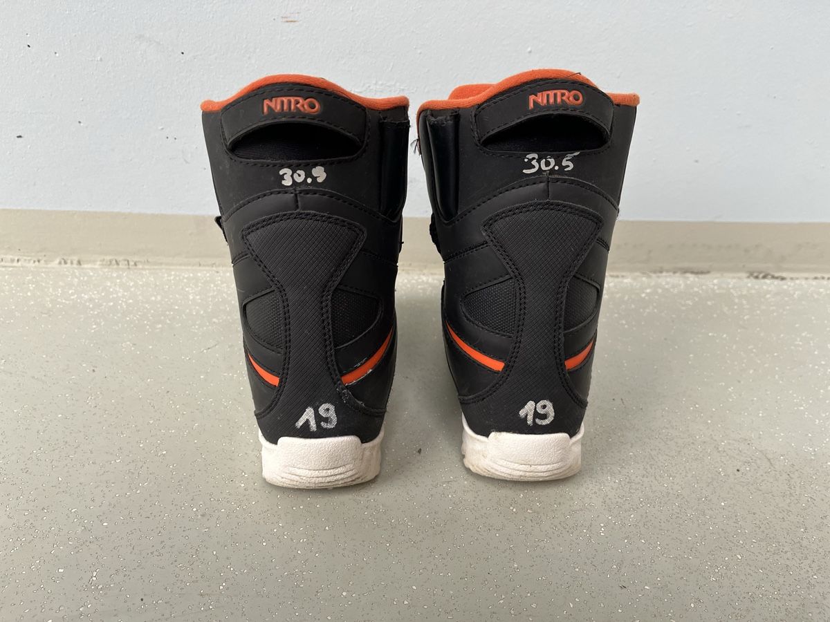 Snowboard Nitro Scarpe per ragazzi: Nitro Snowboardschuhe Gr. 30 2/3/ MP19 – Usato da Horgen venduto da pupcia01 3