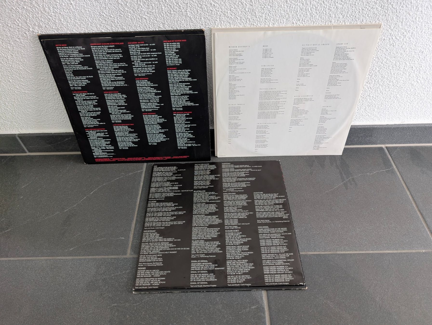 Dischi in vinile: 3 x Nena  OIS  1983/84/89 – Usato da Ebikon venduto da kisuM 2