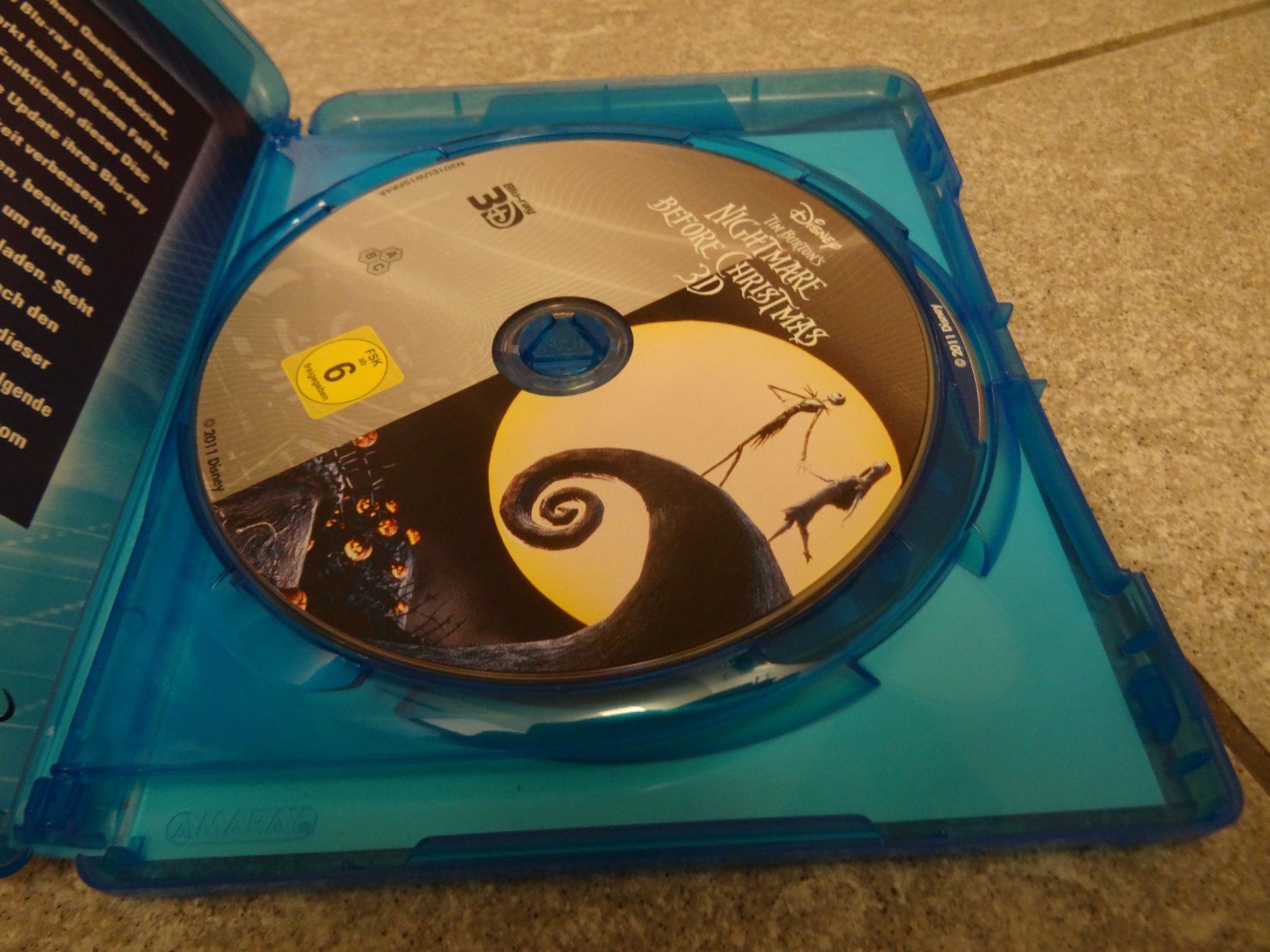 Alle DVDs: Nightmare Before Christmas Blu-ray 3D + 2D g – Gebraucht aus Olten von Disc-Verkauf 1