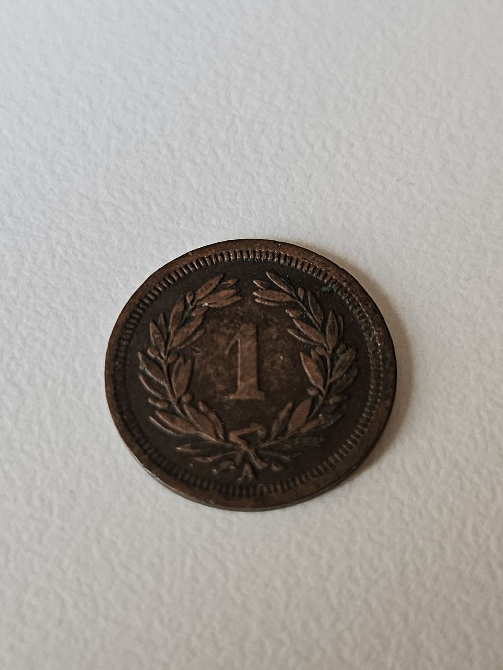 Toutes les monnaies: 1 Rappen 1850 – D'occasion à Pfäffikon ZH par Melibol 1