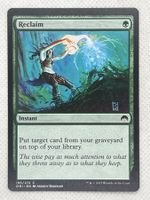 Magic Reclaim Karte Zustand Gut