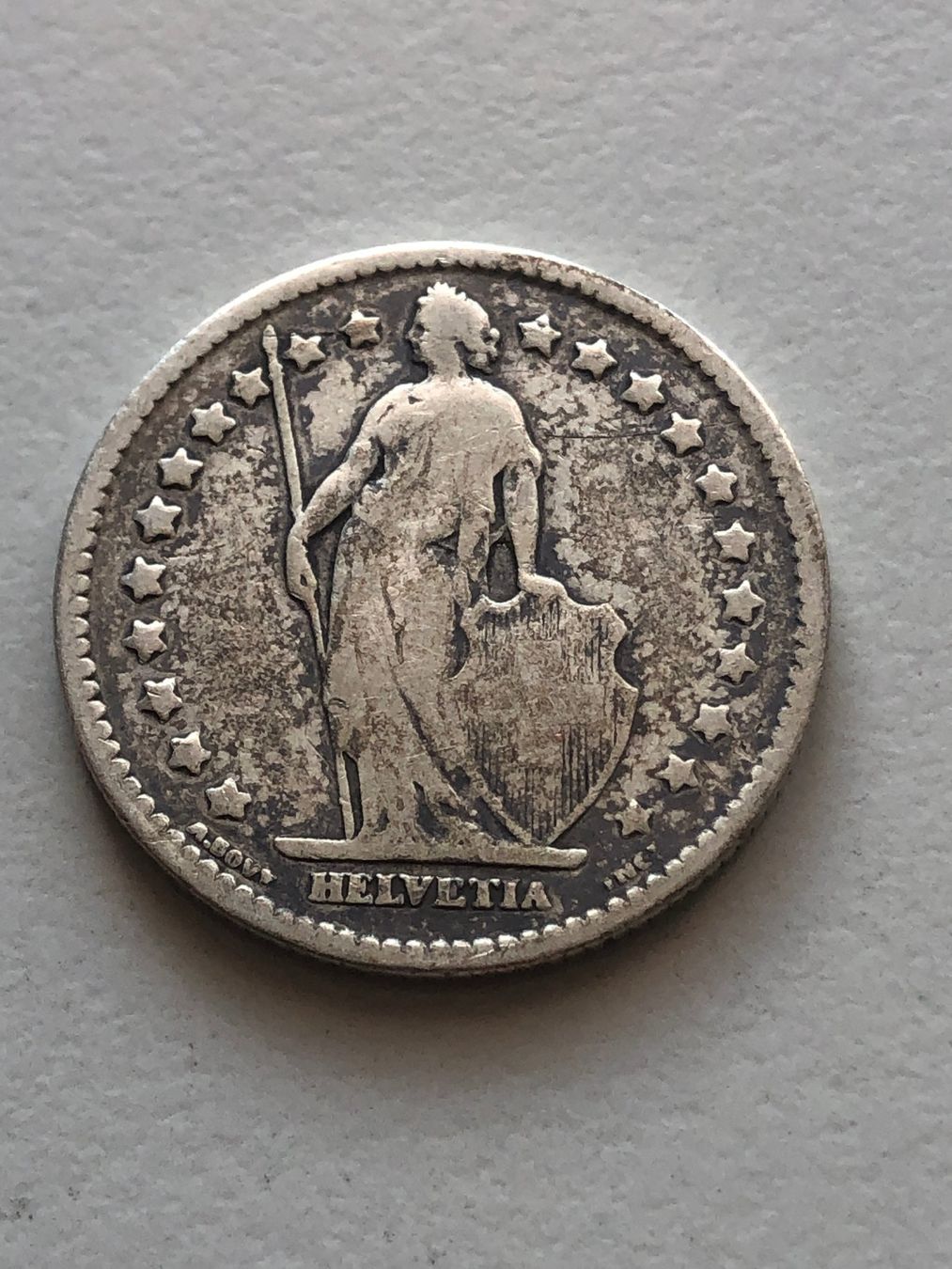 Tutti le monete: 1 Fr. 1906 – Usato da Schötz venduto da Odpa 1