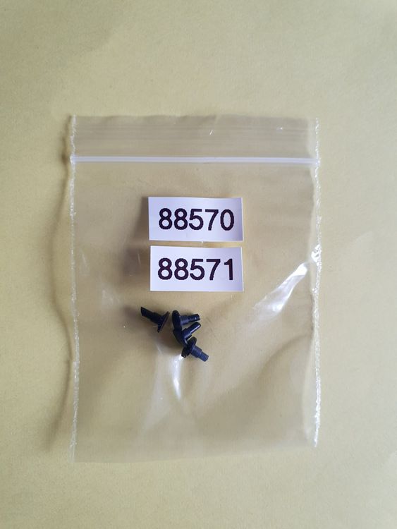 ROCO, 2 X Nr. 88570 flach, 2 X 88571 Konvex, Puffer, neu (Neu und ...