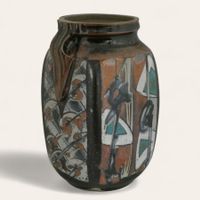 Vase en céramique de Hugues de Crousaz / Atelier Arpot