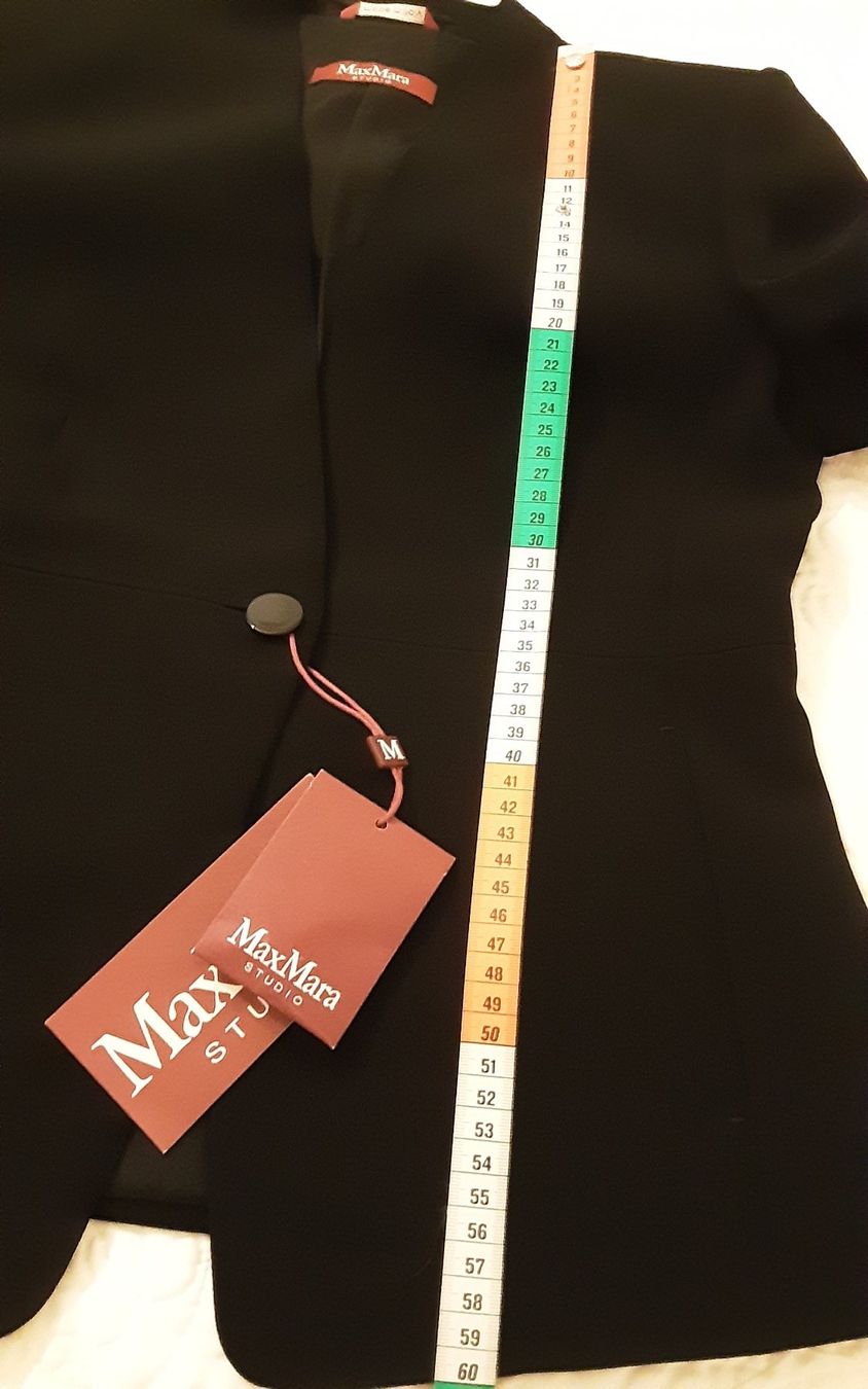 Max Mara Jacken: Max Mara studio blazer, M, neuf, noir – Neu und originalverpackt aus Neuchâtel von Virgule50 8