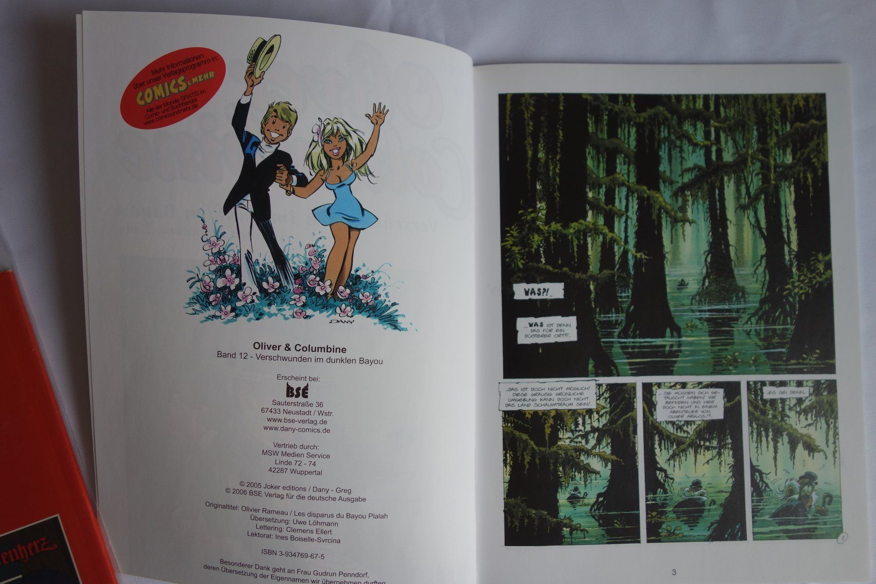 BD: Oliver und Columbine 12 - Gratis Versand – D'occasion à Luzern par ron_35 1