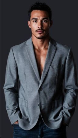 Veste Angelo Litrico grise, Taille 52, idéale saison!