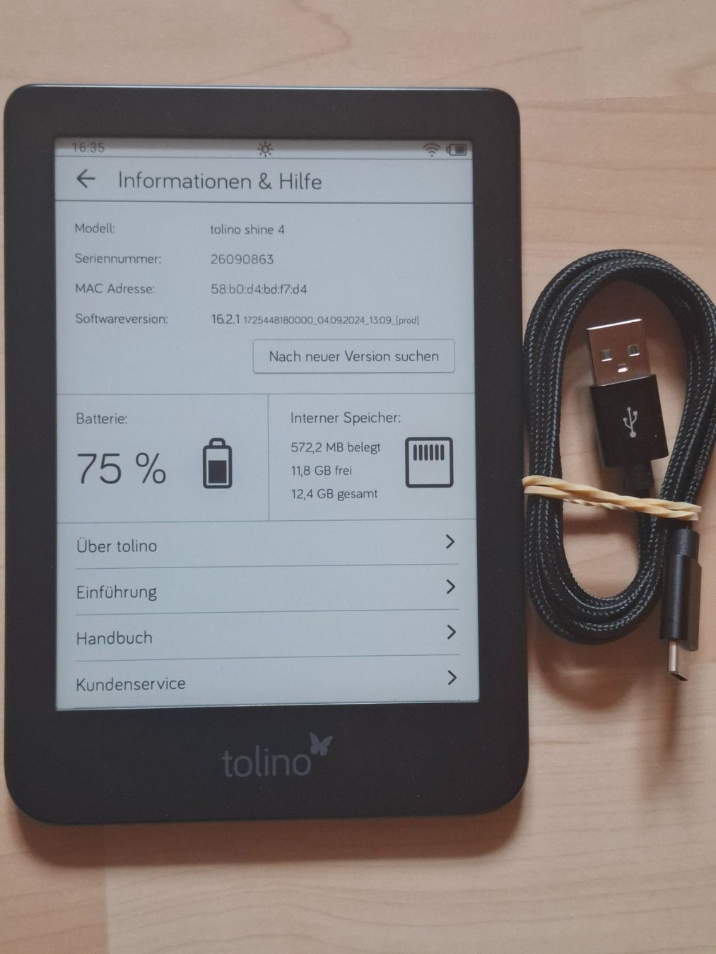 Tolino Tablet PC: Tolino shine 4 eBook Reader – Nuovo (secondo la descrizione) da Bibern SH venduto da Rolf550