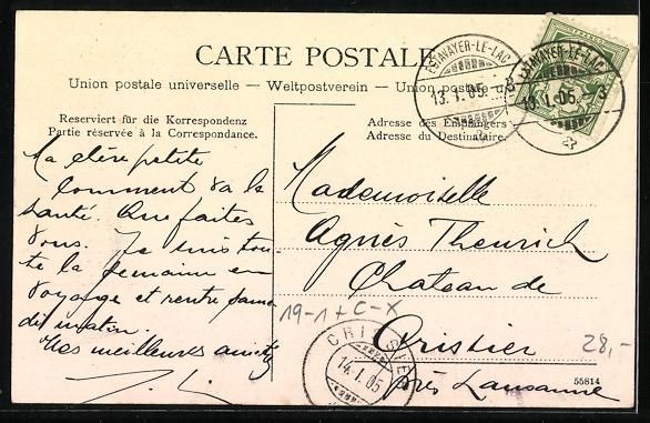 Cartoline postali: Estavayer, Hafenpartie im Geldschein-Pas – Usato da Berlin venduto da bartko-reher 1