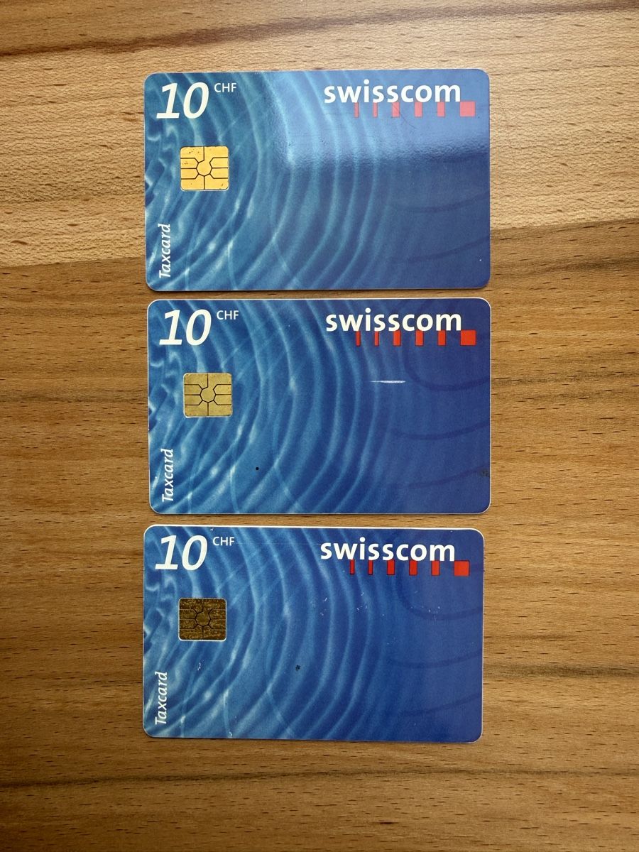 Swisscom Schede telefoniche: Taxcard Swisscom – Usato da Grenchen venduto da Bastet007