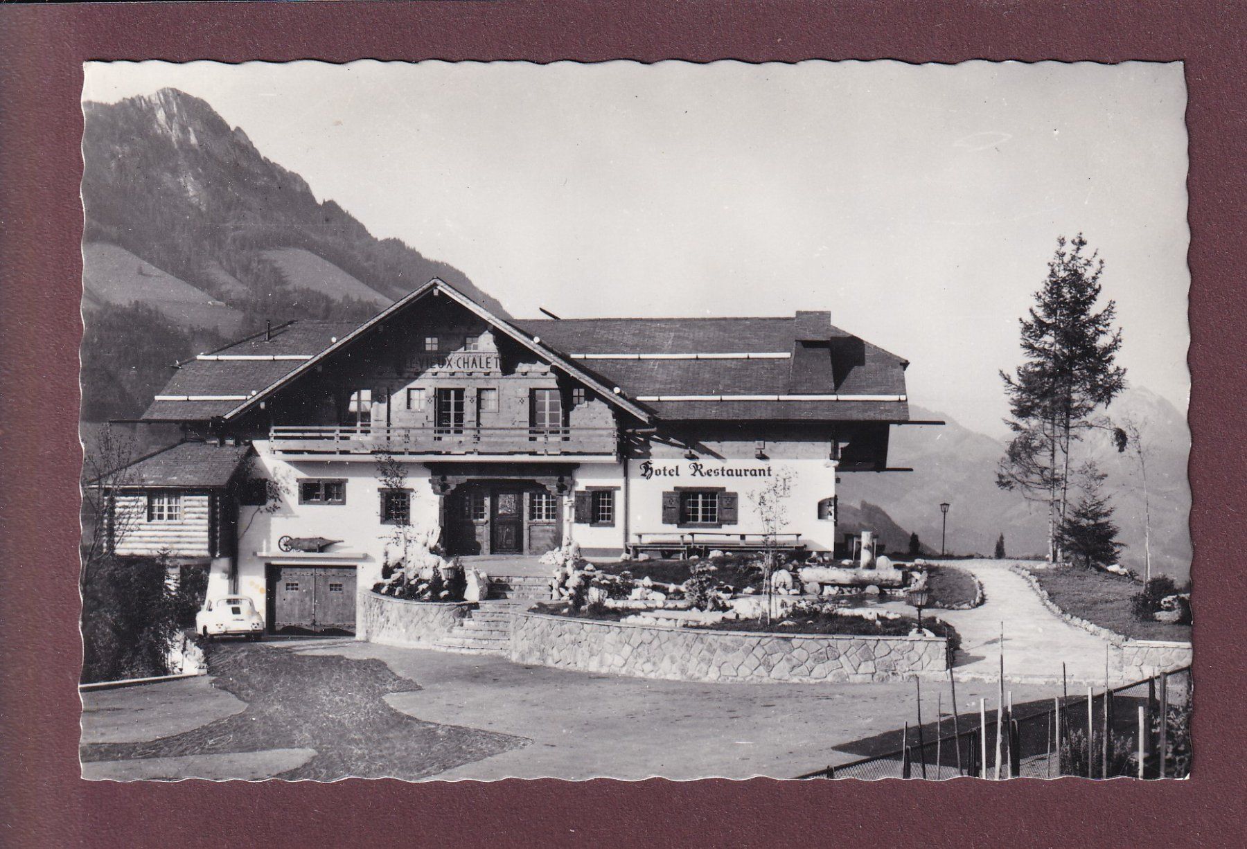 Cartoline postali: CRESUZ - Le vieux chalet – Usato da Pully venduto da nicecards