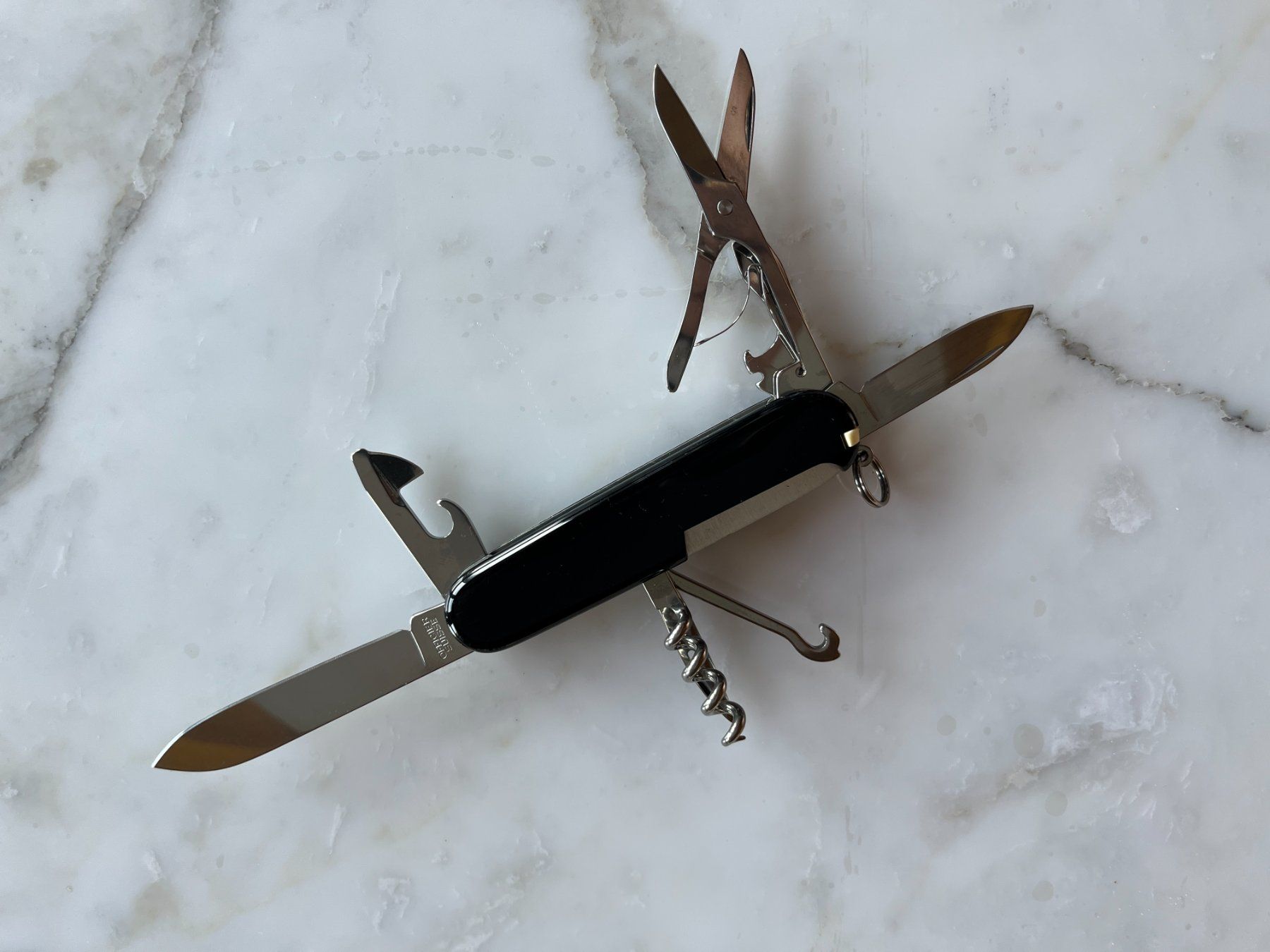 Victorinox Coltelli tascabile: Victorinox, Sackmesser, schwarz – Nuovo (secondo la descrizione) da Bern venduto da cubus01 1