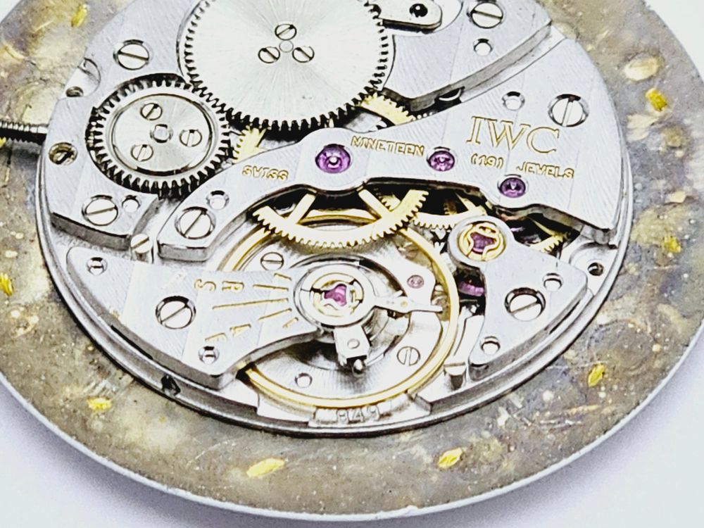 Ébauche De Cadran De Montre Jaeger-LeCoultre Vintage - Cadran Rond Avec Manque - Occasion