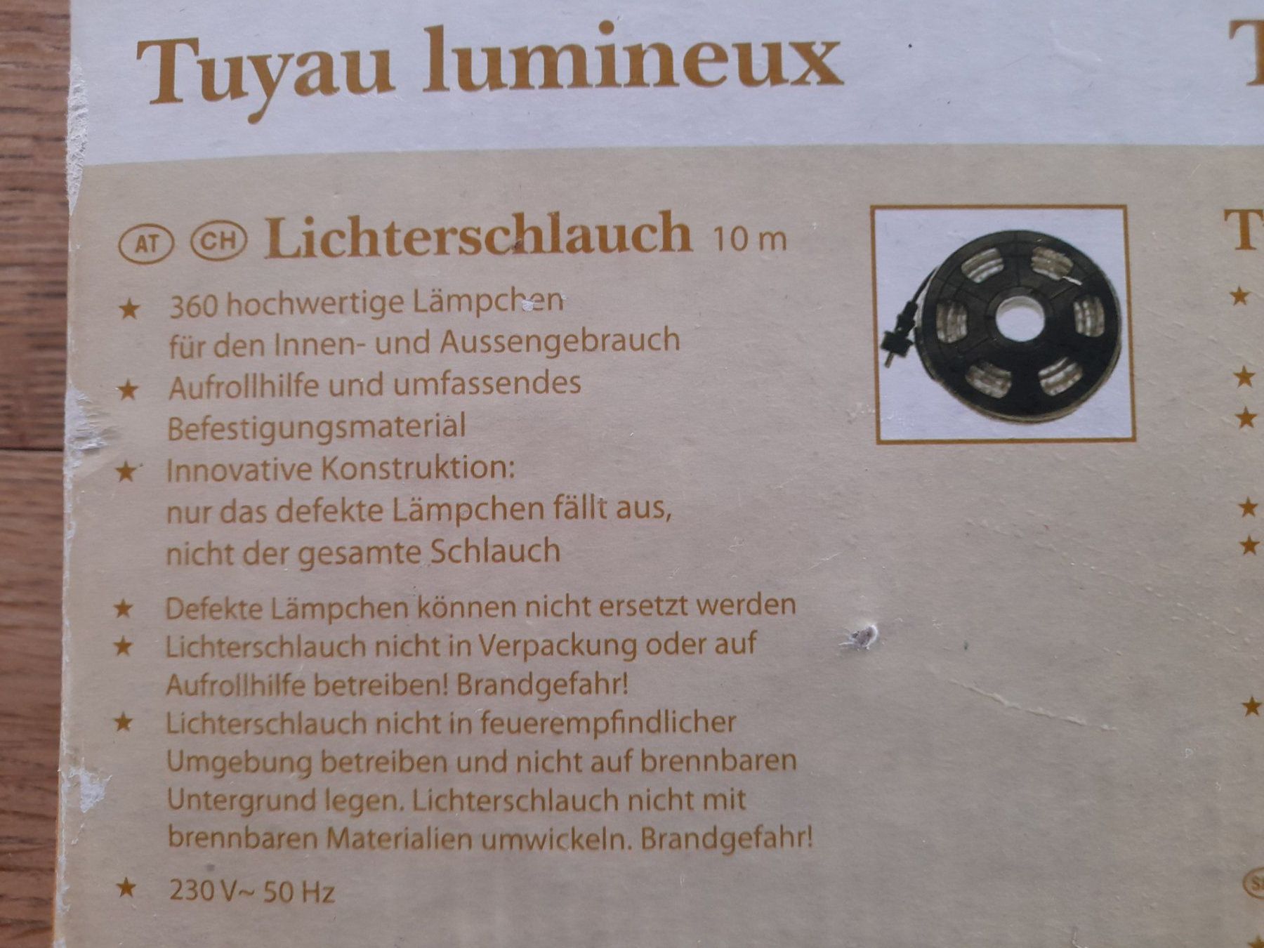 Guirlandes lumineuses: Lichterschlauch 10m – Neuf (Voir description) à Fanas par Rurero03 1